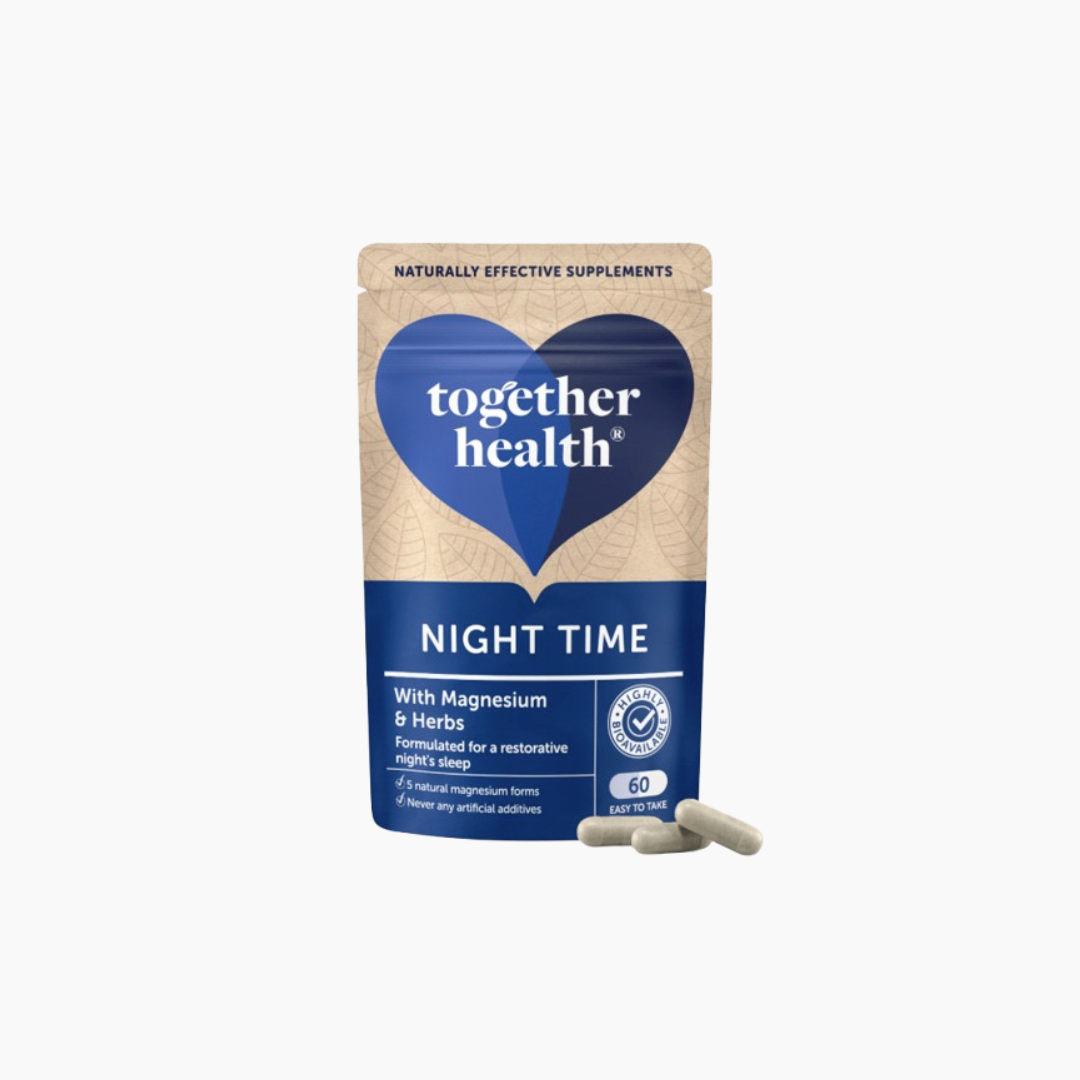 Night Time – Magnesium & Herbal Sleeping Aid 60 caps
