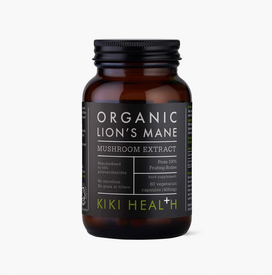 Organic Lion's Mane Extract Mushroom - 60 Vegicaps