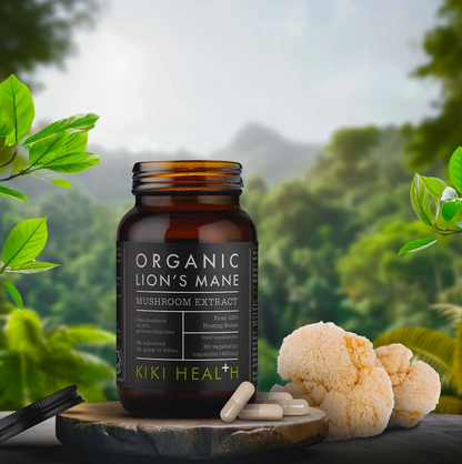 Organic Lion's Mane Extract Mushroom - 60 Vegicaps